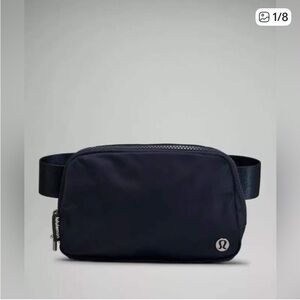 Navy blue Lululemon belt bag!